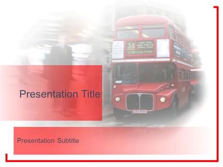 Presentation Title Presentation Subtitle 2 Slide Title to go here Subheading (first level text) Bullet 1 (second level text) –Bullet 2 Bullet 3 –Bullet.