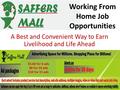 Working From Home Job Opportunities A Best and Convenient Way to Earn Livelihood and Life Ahead.