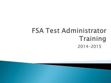 2014-2015.  Overview & Major Changes  Test Administrator View ◦ How to create a session ◦ How to approve students ◦ Practice  Student View ◦ Understand.