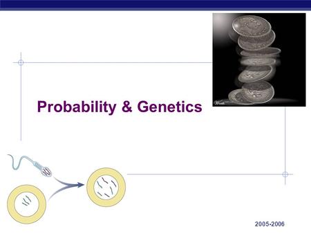 AP Biology 2005-2006 Probability & Genetics. AP Biology 2005-2006 Genetics & Probability  Mendel’s laws:  segregation  independent assortment reflect.