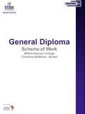 General Diploma Scheme of Work Milton Keynes College Christine McMillan - Bodell.