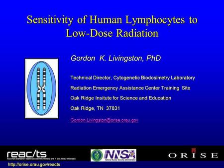Sensitivity of Human Lymphocytes to Low-Dose Radiation