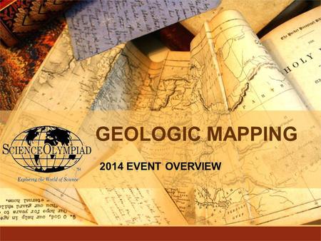 GEOLOGIC MAPPING 2014 EVENT OVERVIEW.