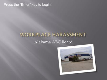 Alabama ABC Board Press the Enter key to begin! Alabama ABC Board.