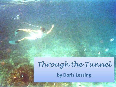 Through the Tunnel by Doris Lessing.