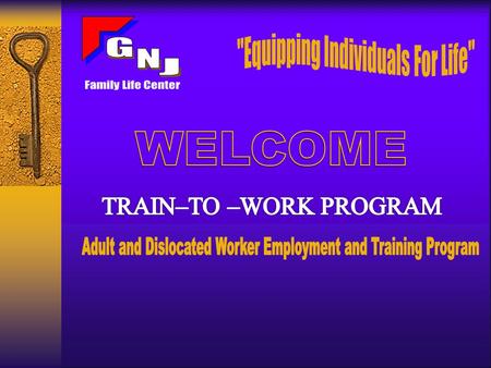 GNJ Family Life Center is a Equal Employment Opportunity Employer Program. Costs associated with this program are funded in part by federal grants from.