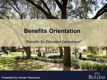 “Benefits for Educated Consumers”