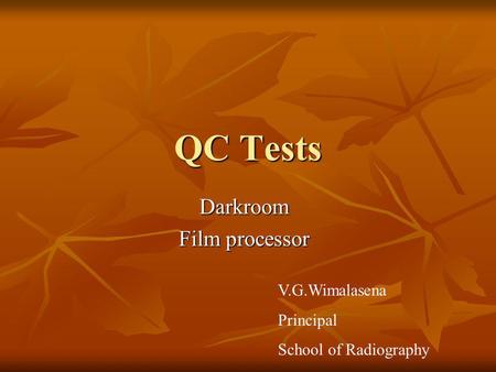 Darkroom Film processor