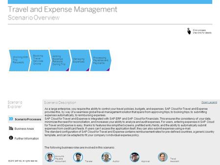 Travel and Expense Management Scenario Overview