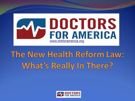 Www.drsforamerica.org. What Is This? Health care for the average American family $16,771 per year = a second house payment Costs are rising 200-300%