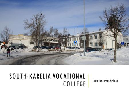 South-Karelia vocational college