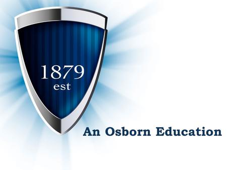 An Osborn Education. Comprehensive Reform in Education Putting the Pieces Together… The Nation The Nation The State The State The District The District.
