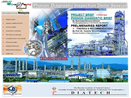 Phonon Diagnostic Inspection Demo Session