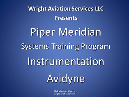 Wright Aviation Services LLC