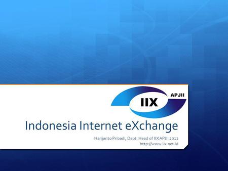 Indonesia Internet eXchange