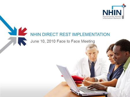 NHIN DIRECT REST IMPLEMENTATION June 10, 2010 Face to Face Meeting.