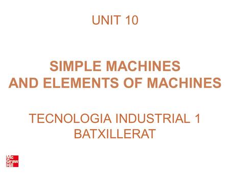 AND ELEMENTS OF MACHINES