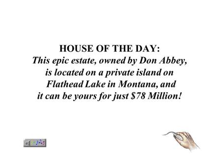 HOUSE OF THE DAY: This epic estate, owned by Don Abbey, is located on a private island on Flathead Lake in Montana, and it can be yours for just $78.
