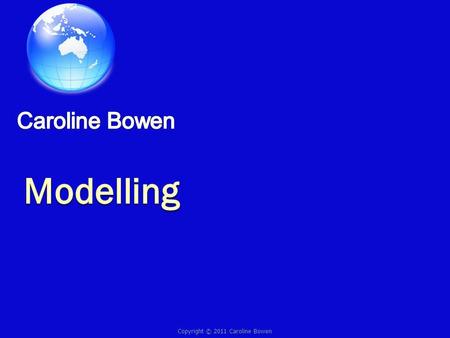 Copyright © 2011 Caroline Bowen. Part of their speech and language development is innate. Part of it is learned through the modelling of people around.