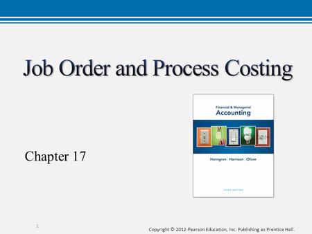 Job Order and Process Costing