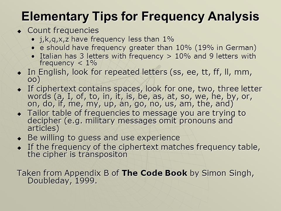 The Code Book By Simon Singh Essay