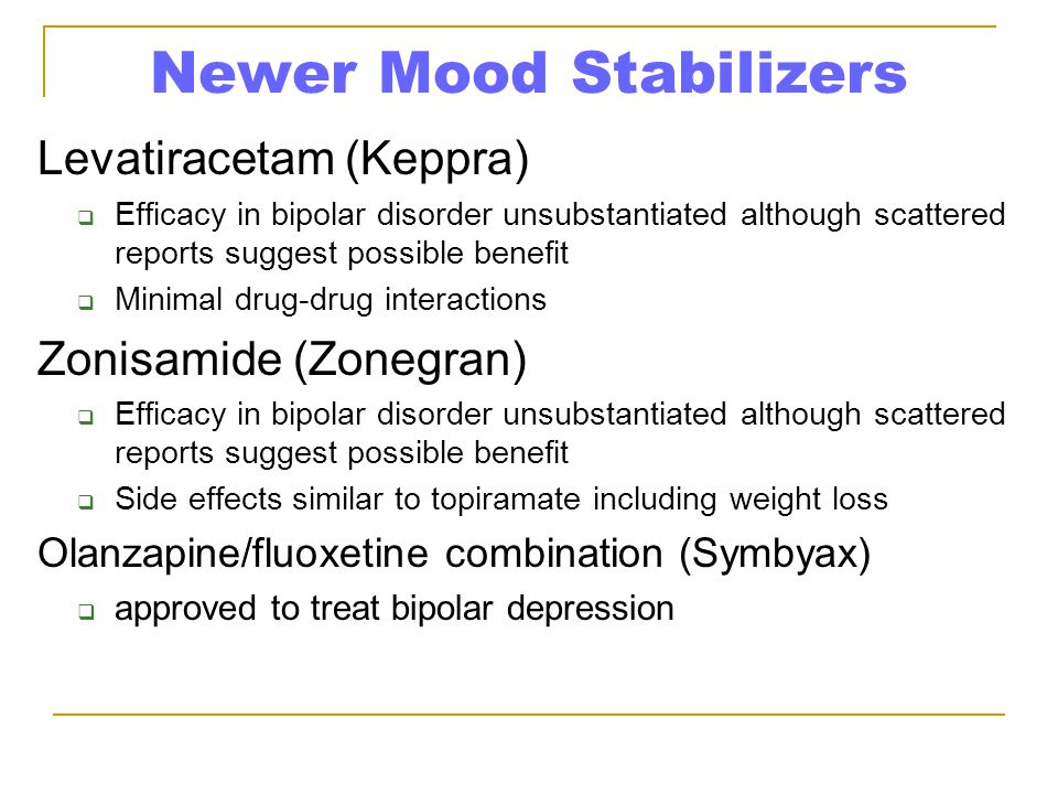 Bipolar Meds With Weight Loss Side Effects