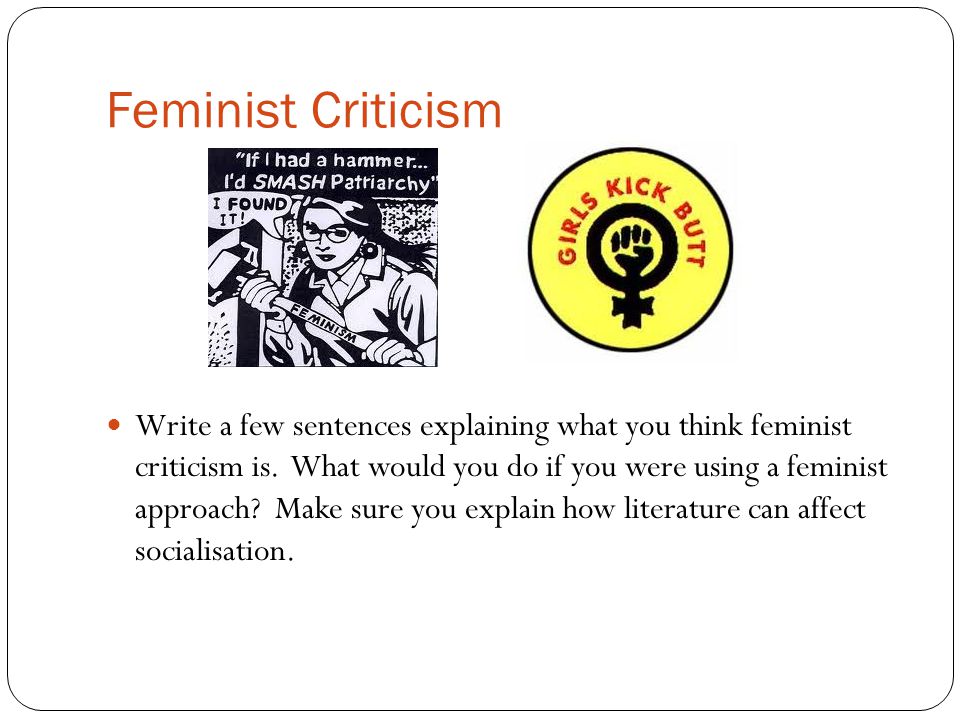 Feminist Literary Analysis 39
