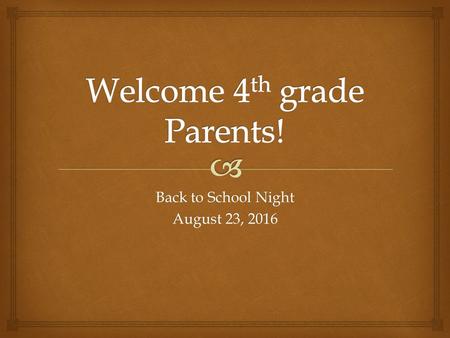 Back to School Night August 23, 2016.   Juliet Miller   Leave a voic and I will respond within two working days (916) 933-0652.