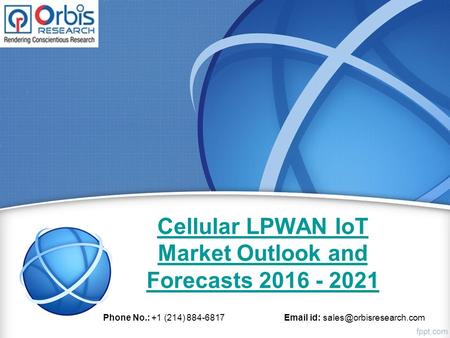 Cellular LPWAN IoT Market Outlook and Forecasts