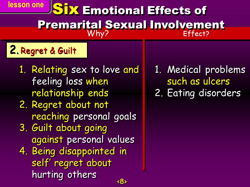 Emotional Effects Of Premarital Sex 71