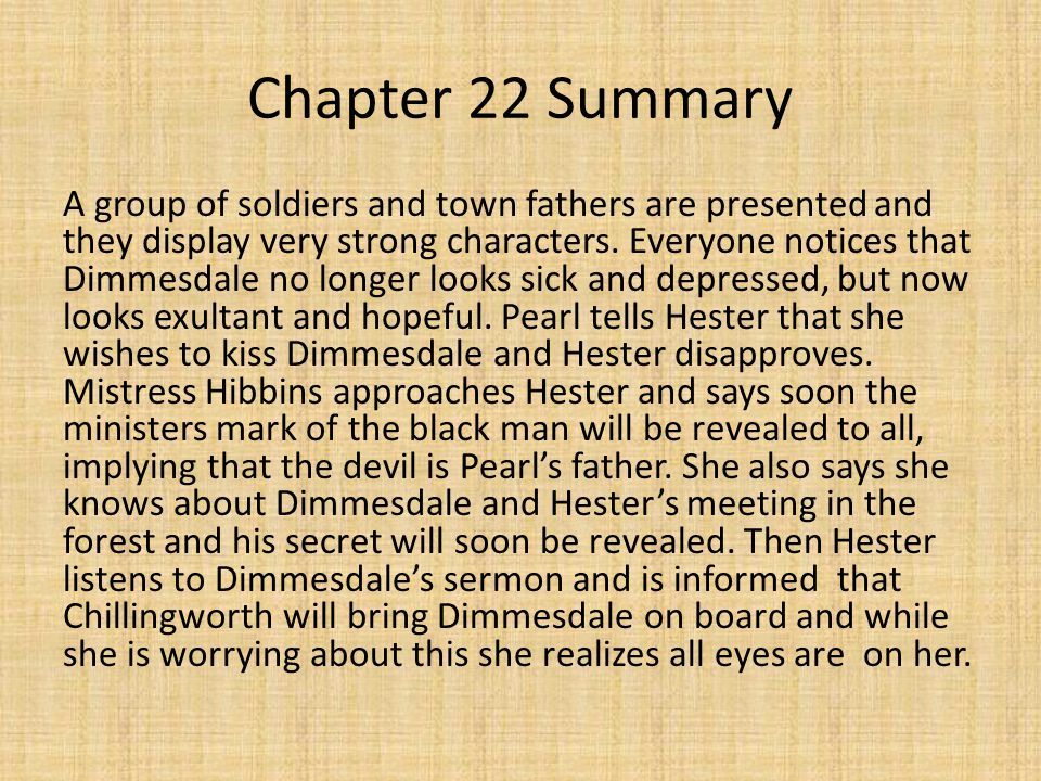 the scarlet letter synopsis