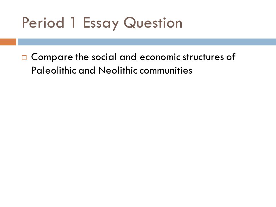 neolithic age essay