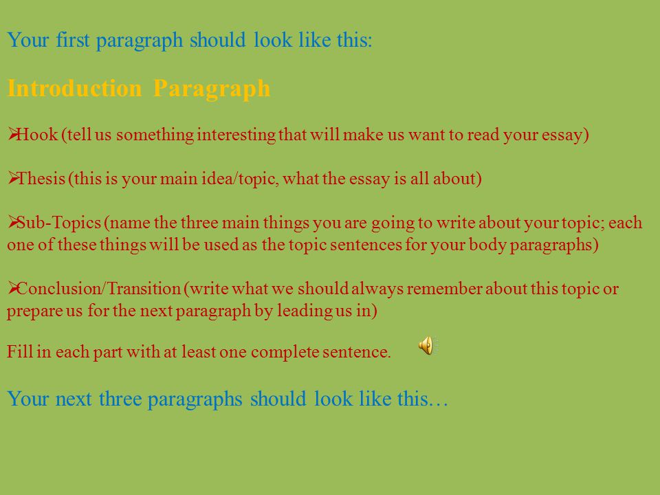 Different Types Of Essay Ppt