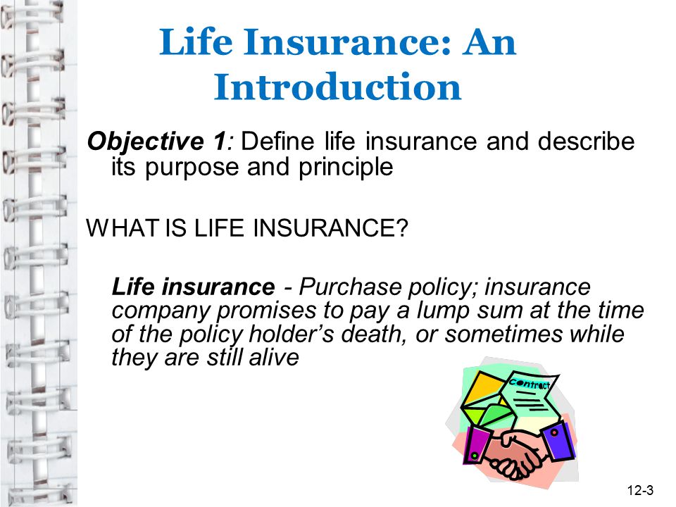 Chapter 12 Life Insurance ppt download