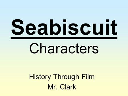 Watch Seabiscuit Download Watch Seabiscuit Download