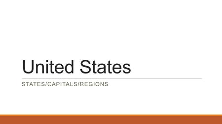 United States STATES/CAPITALS/REGIONS. Northeast New England Mid Atlantic.