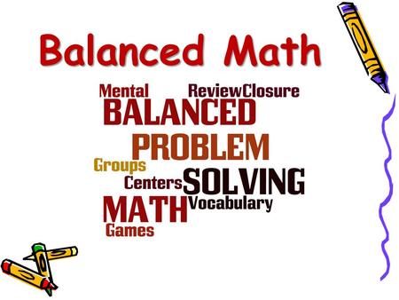 Balanced Math. MNPS or BUST! Percent of TN Students Proficient/Advanced: TCAP MATH.
