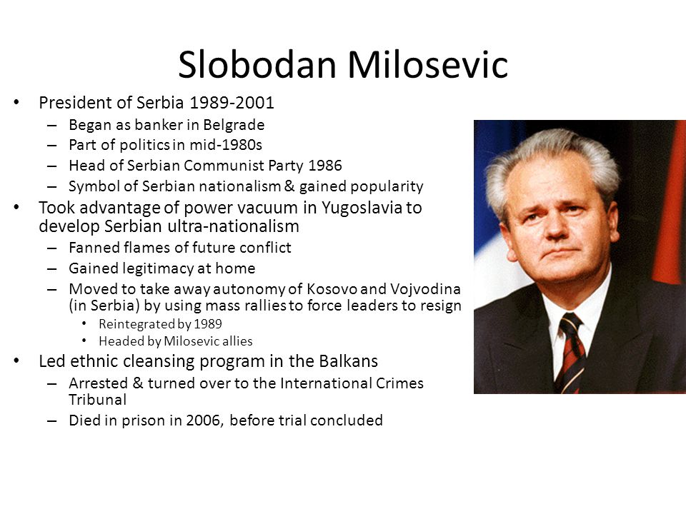 Image result for former yugoslav president slobodan milosevic found dead