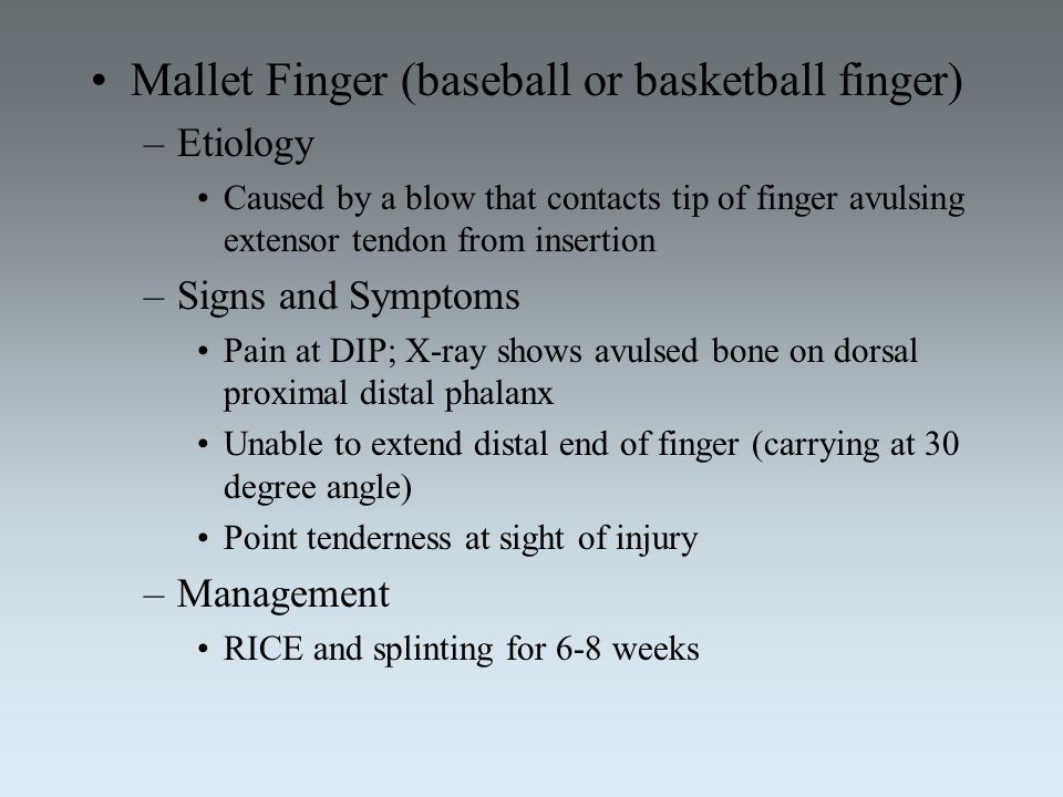 Mallet Finger Types, Causes, Symptom, Diagnosis, Treatment Health