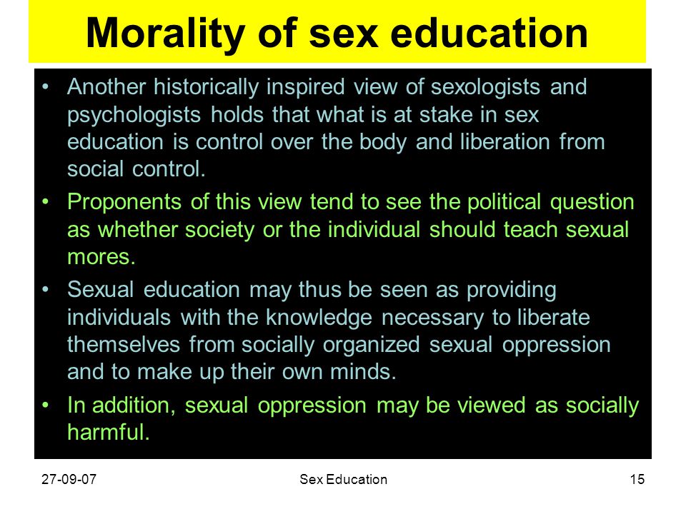Morality Of Sex 22