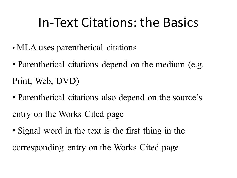 The complete guide to mla format  citations