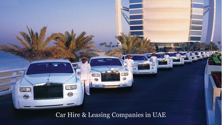 Car Hire and Leasing in UAE
