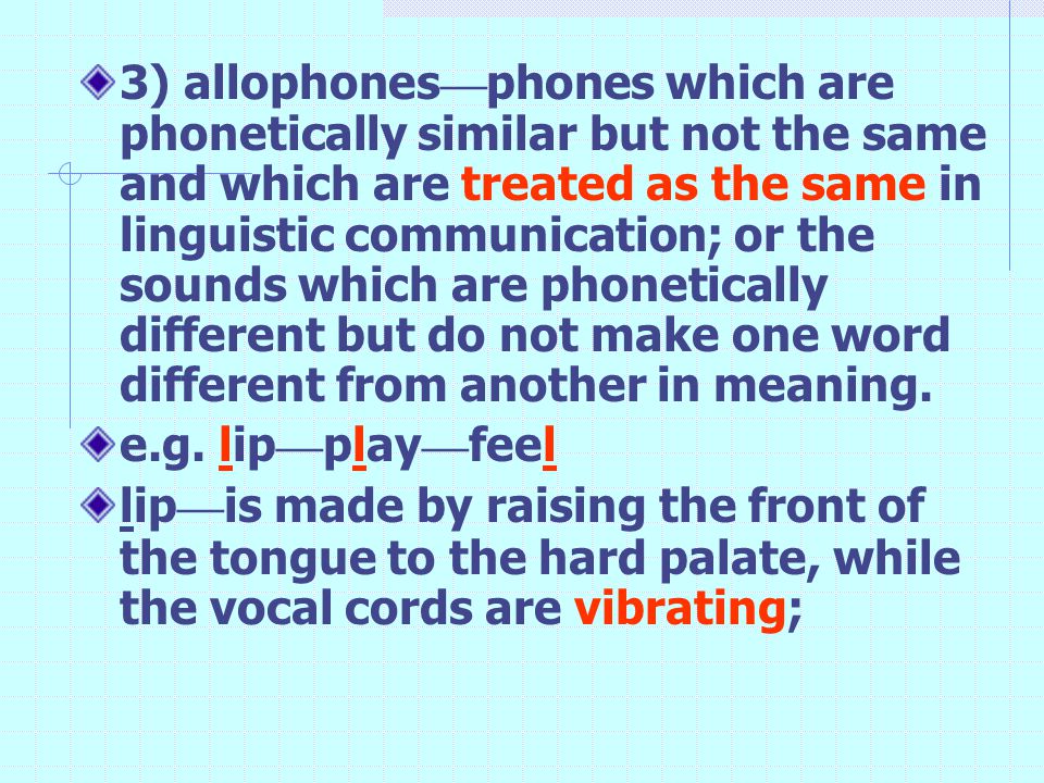 Chapter Two The Sounds of Language ppt video online download