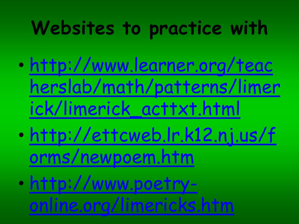 limericks kyndal walker kayeleigh b lowe eced 4300 a fall ppt ettcweb
