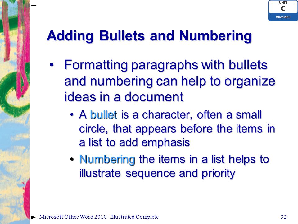 Adding Picture For Bullets In Microsoft Word For Mac