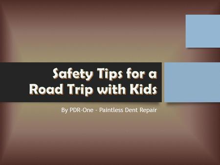 Safety Tips for a Road Trip with Kids