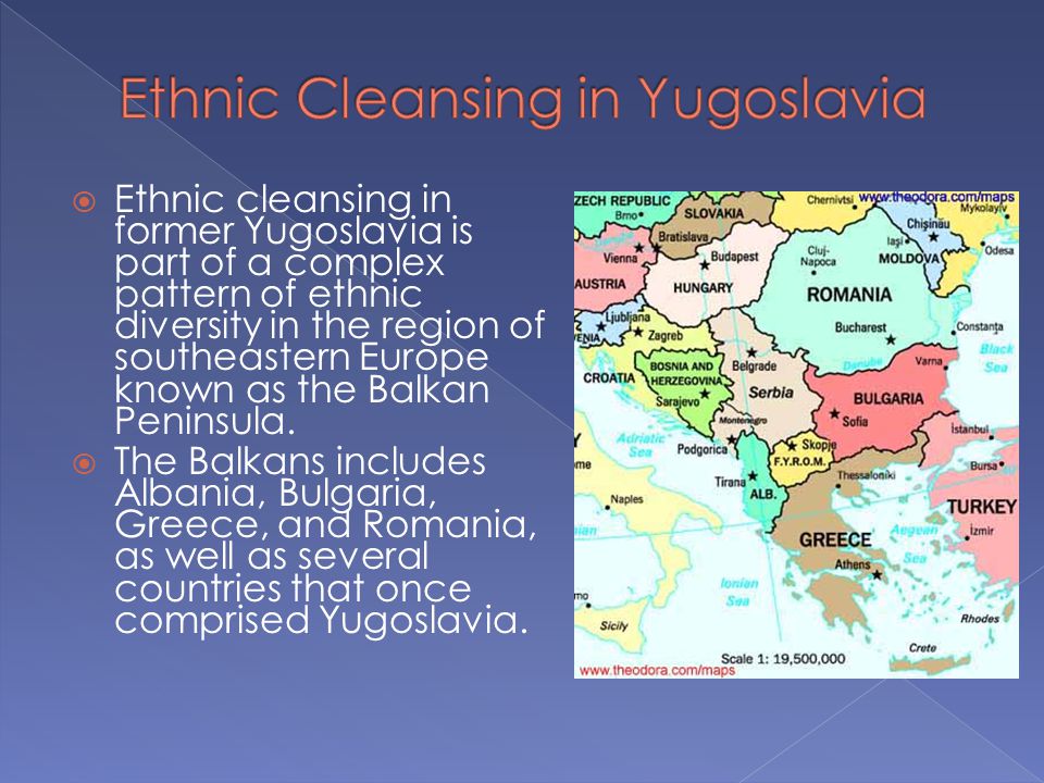 Ethnic Cleansing In The Balkans 20