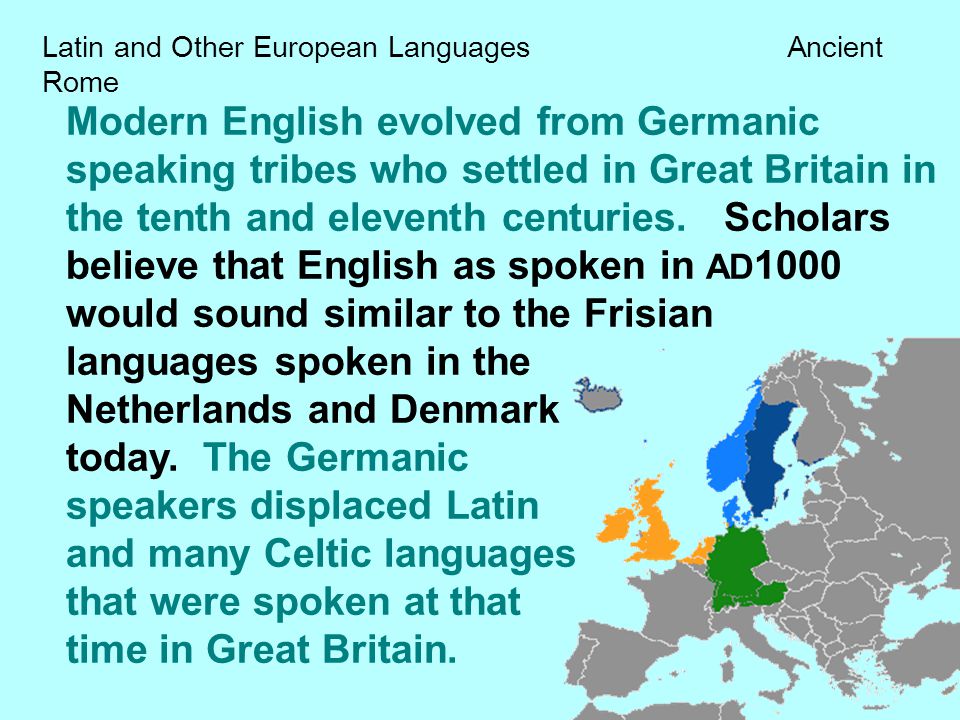 Languages That Evolved From Latin 40