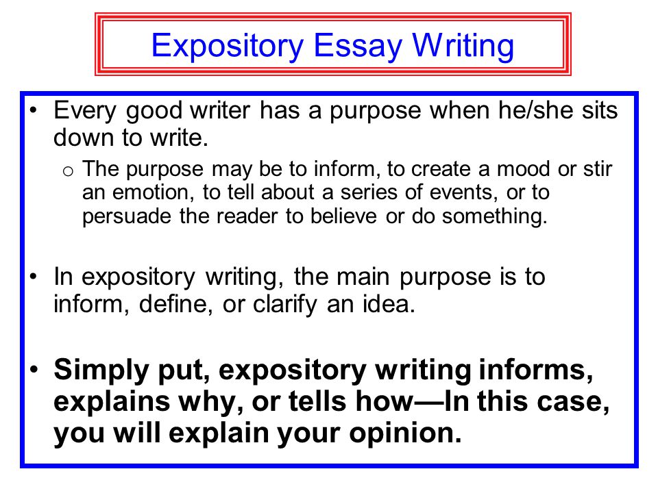 Expository essay and persuasive essay?