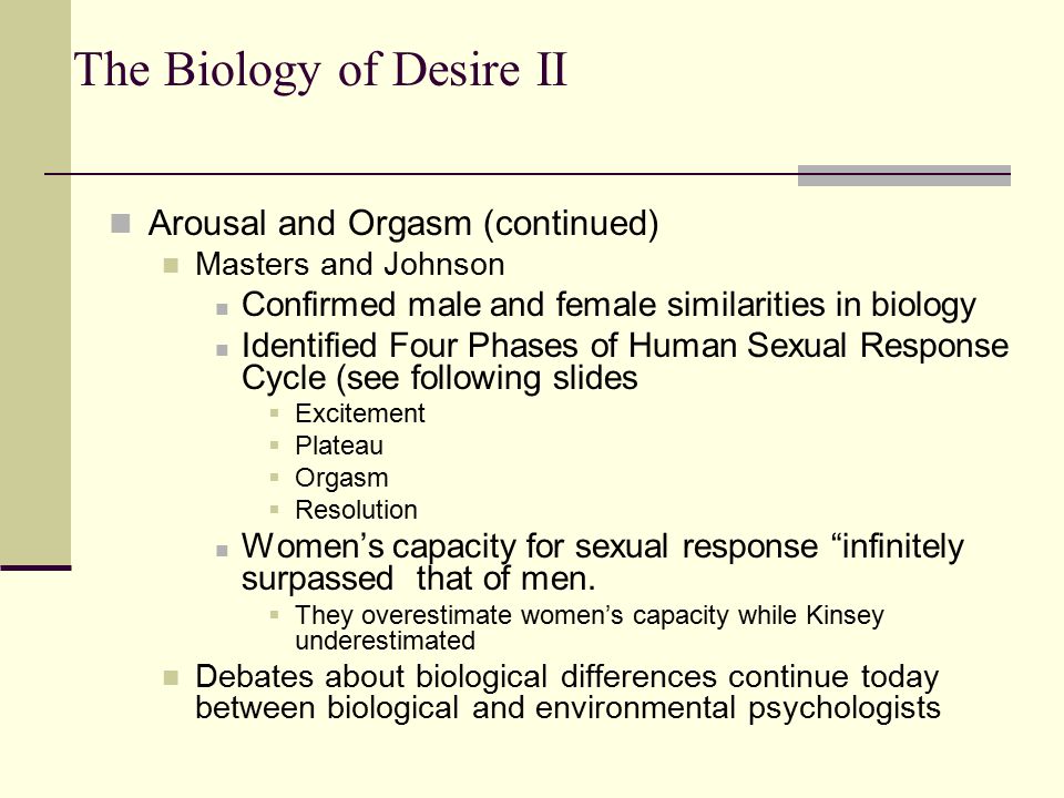 Biology Of Orgasm 70
